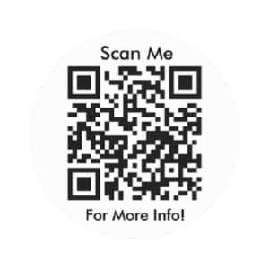Acrylic QR Badge 2x2 – Custom Laser‑Engraved Business Badge
